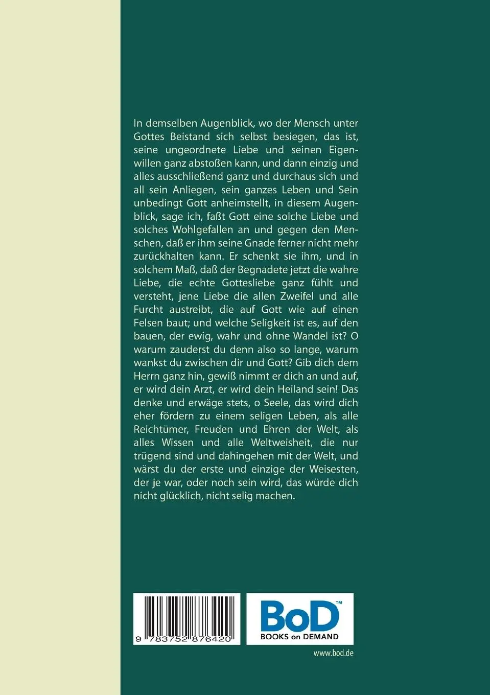 Rückseite: 9783752876420 | Der innere Pfad zum Allerhöchsten | Albertus Magnus | Taschenbuch