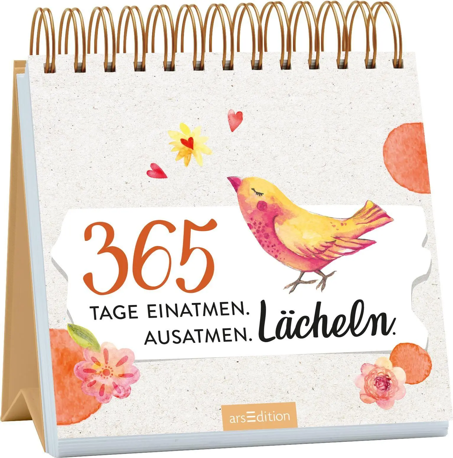 Cover: 9783845866420 | 365 Tage einatmen. Ausatmen. Lächeln. | Taschenbuch | 365 Tage | 2026