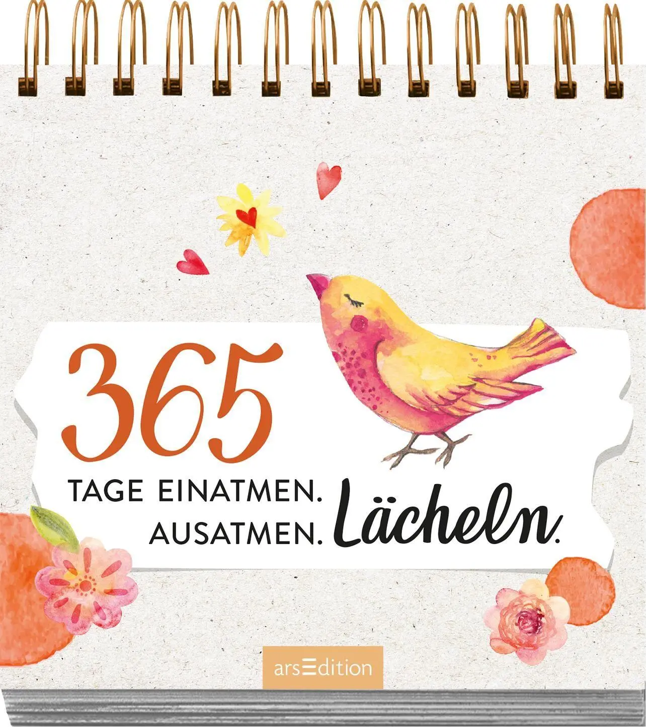 Bild: 9783845866420 | 365 Tage einatmen. Ausatmen. Lächeln. | Taschenbuch | 365 Tage | 2026