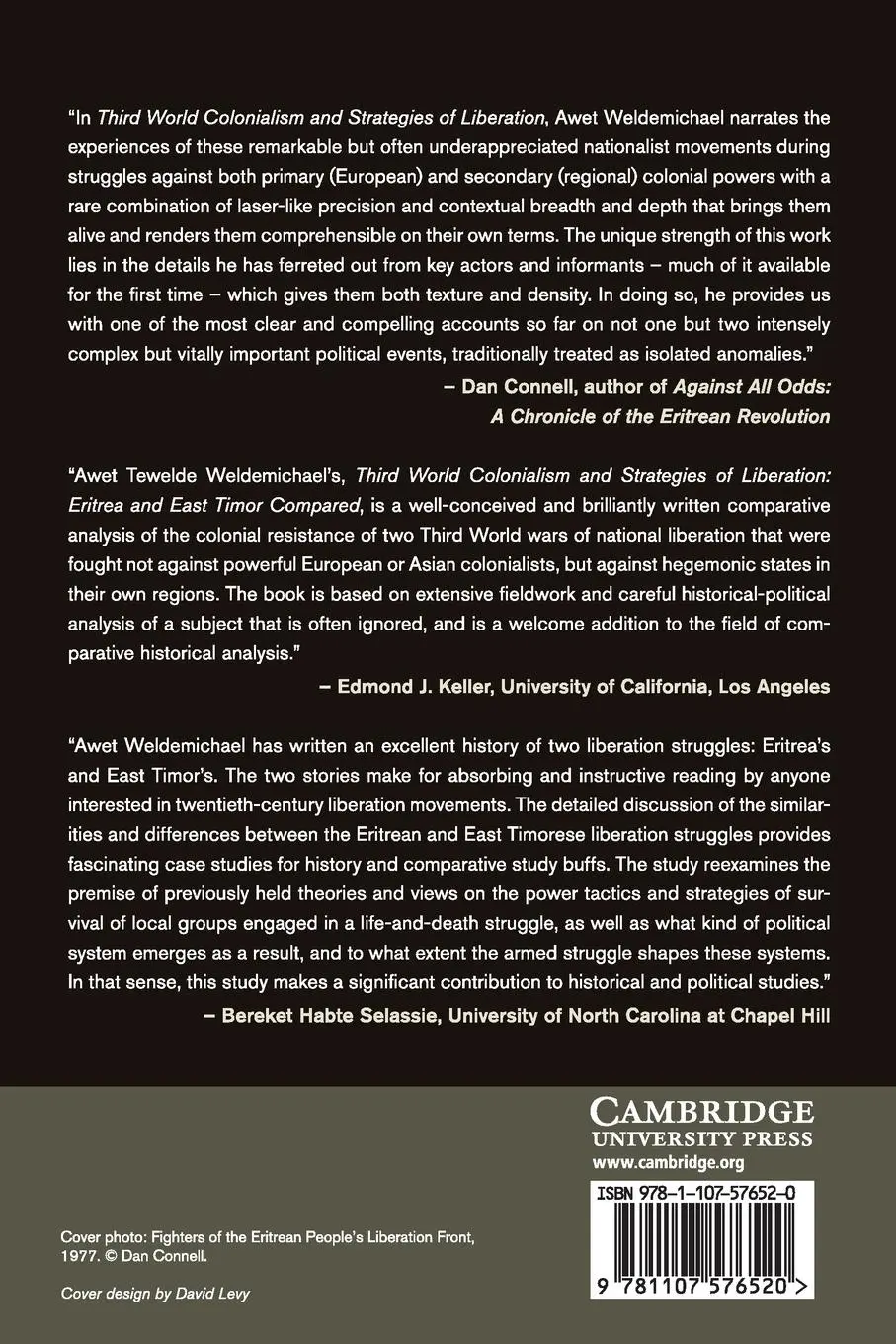Rückseite: 9781107576520 | Third World Colonialism and Strategies of Liberation | Weldemichael