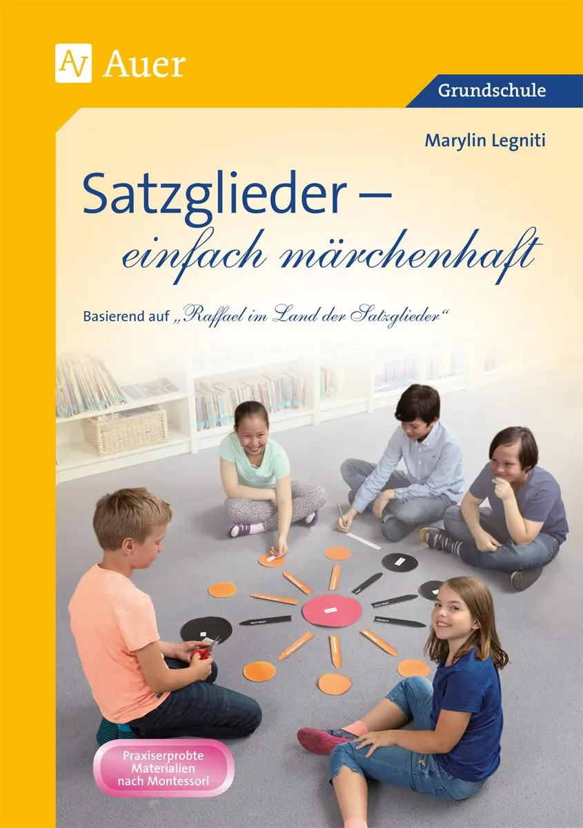 Cover: 9783403076520 | Satzglieder - einfach märchenhaft | Marylin Legniti | Broschüre | 2016