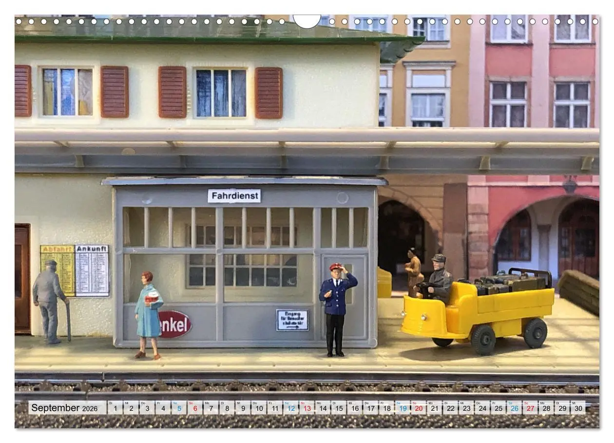 Bild: 9783457536520 | Retro Modellbahnanlagen (Wandkalender 2026 DIN A3 quer), CALVENDO...