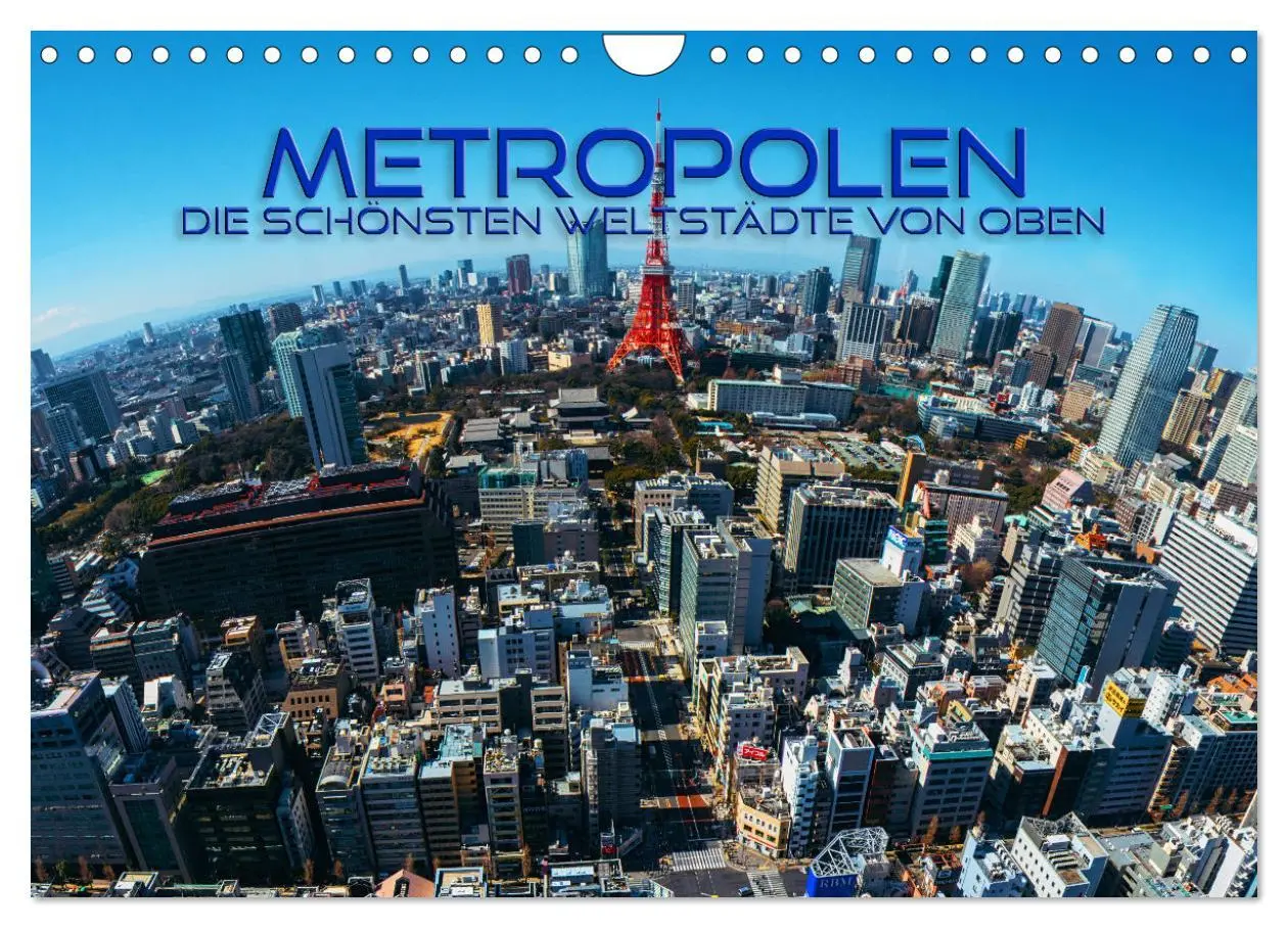 Cover: 9783457916520 | Metropolen - die schönsten Weltstädte von oben (Wandkalender 2026...