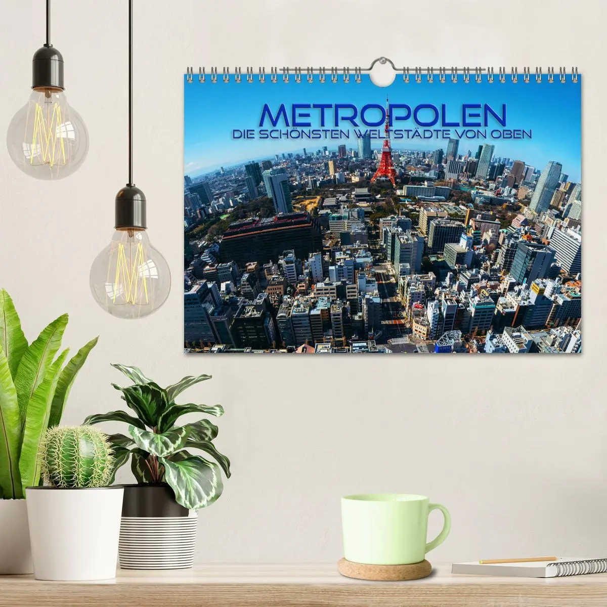 Bild: 9783457916520 | Metropolen - die schönsten Weltstädte von oben (Wandkalender 2026...