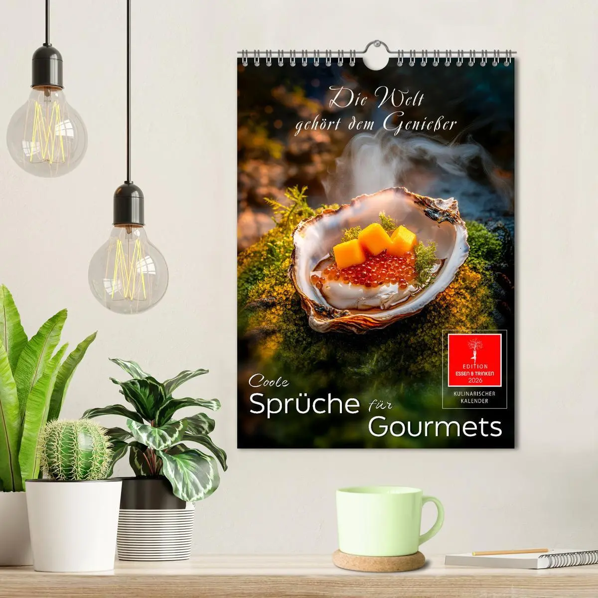 Bild: 9783516246520 | Coole Sprüche für Gourmets (Wandkalender 2026 DIN A4 hoch),...