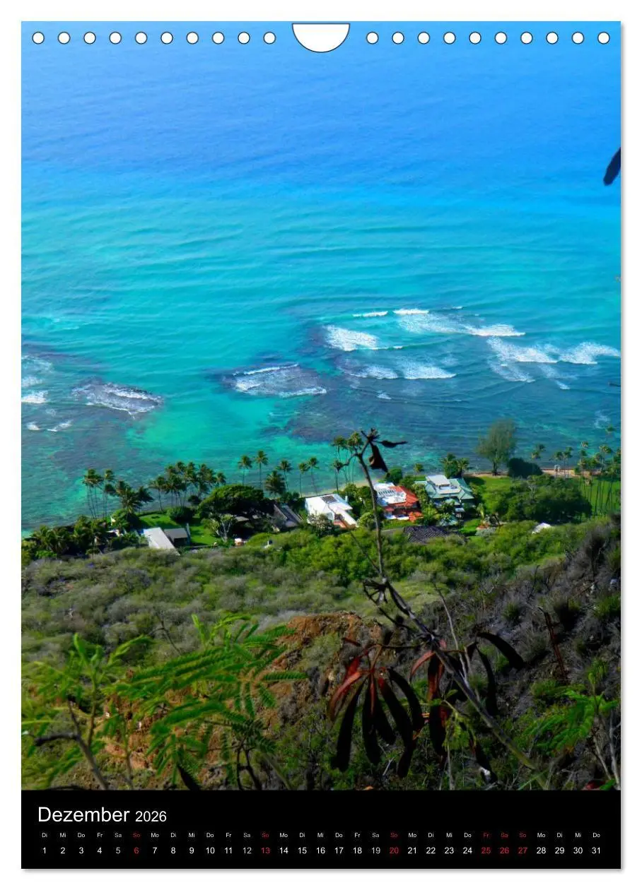 Bild: 9783516486520 | Hawaii (Wandkalender 2026 DIN A4 hoch), CALVENDO Monatskalender | 2026