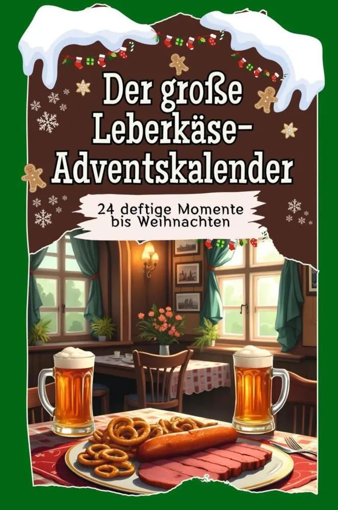 Cover: 9783759106520 | Der große Leberkäse-Adventskalender | Aaron Werner | Taschenbuch