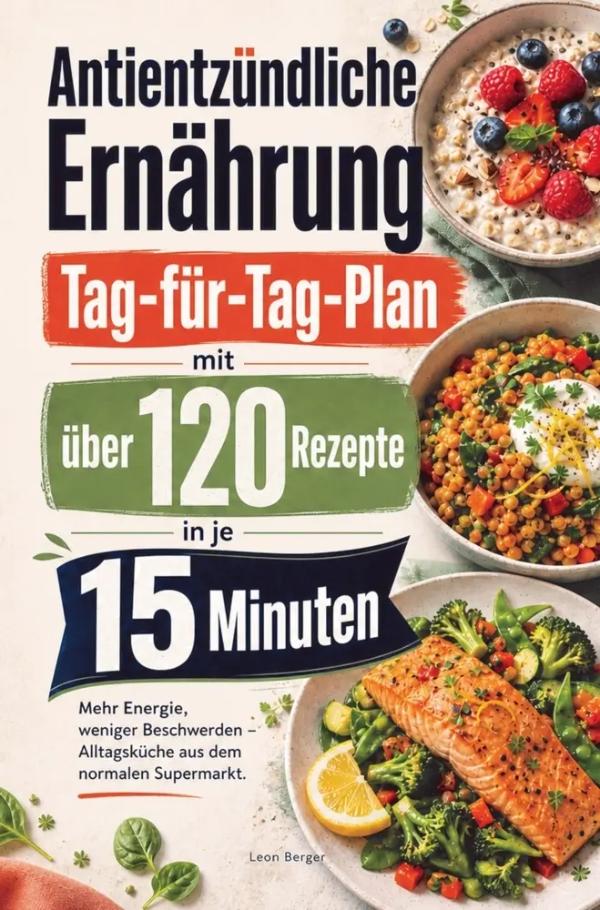 Cover: 9789403926520 | Antientzündliche Ernährung - Tag-für-Tag-Plan mit über 120 Rezepten...