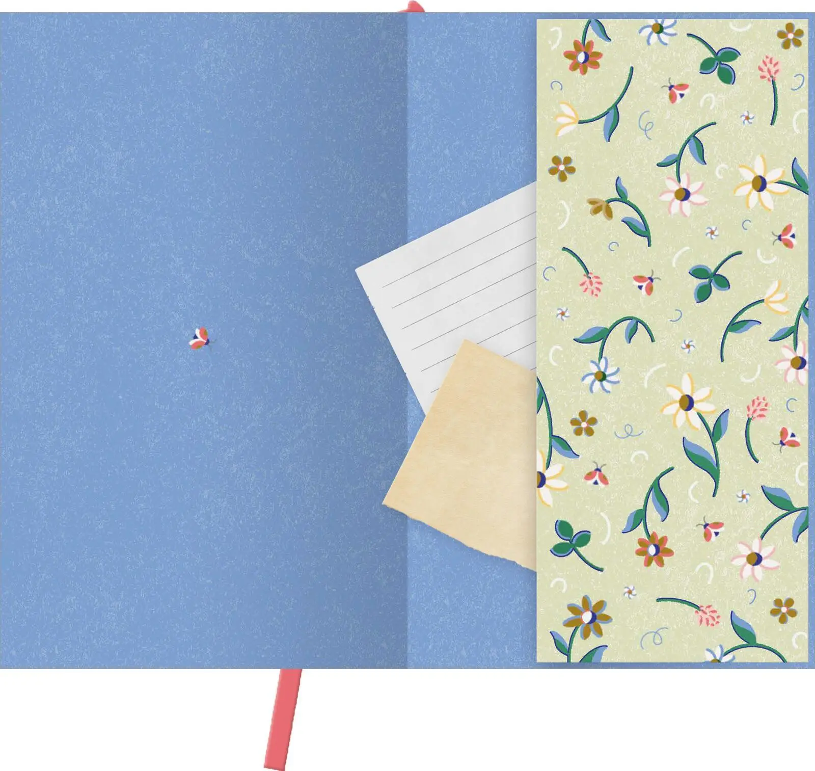 Bild: 4014489136620 | myNOTES Papeterie: Notizbuch A6 Cottage Style: Blumenstrauß | Rawicka