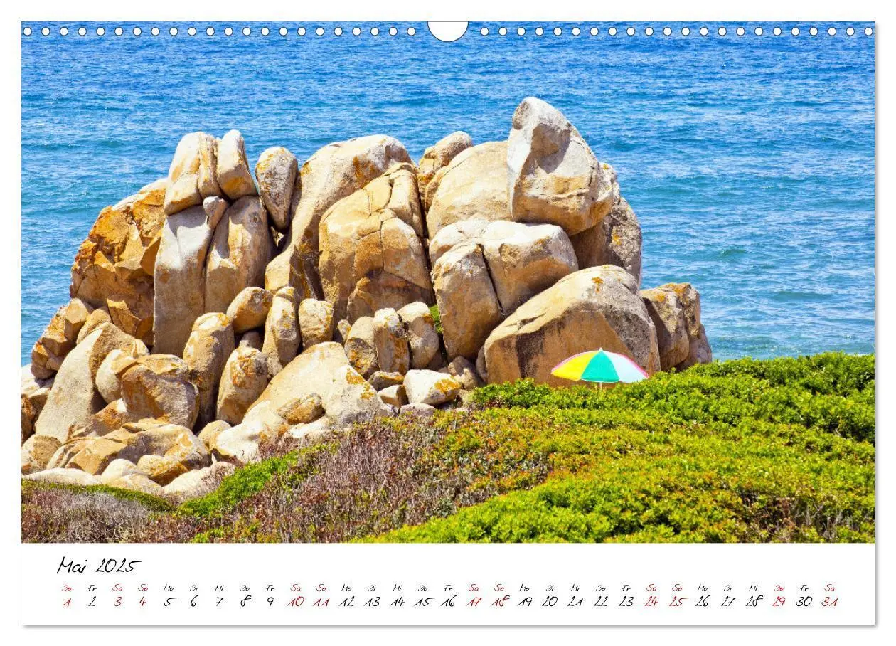 Bild: 9783383896620 | Sardinien - Die Schöne im Meer (Wandkalender 2025 DIN A3 quer),...