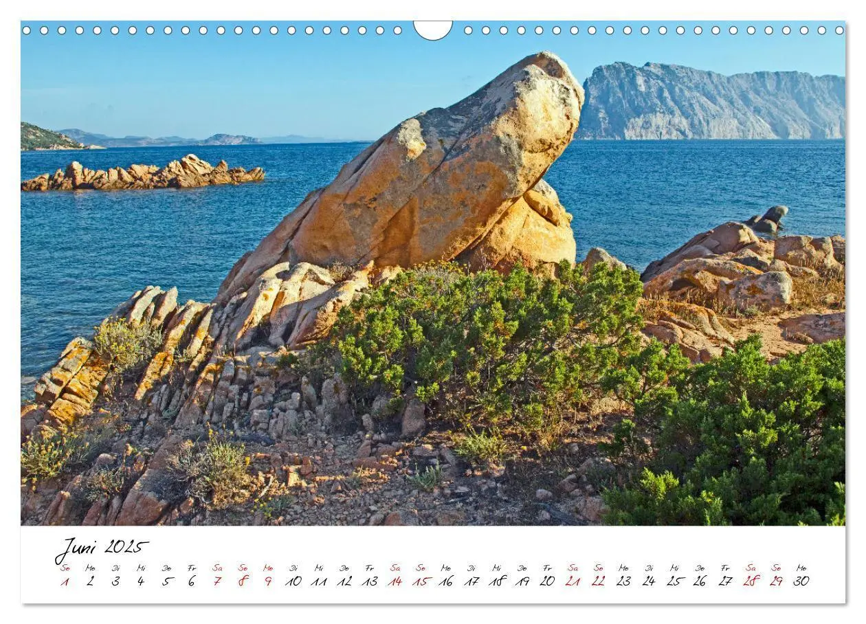 Bild: 9783383896620 | Sardinien - Die Schöne im Meer (Wandkalender 2025 DIN A3 quer),...