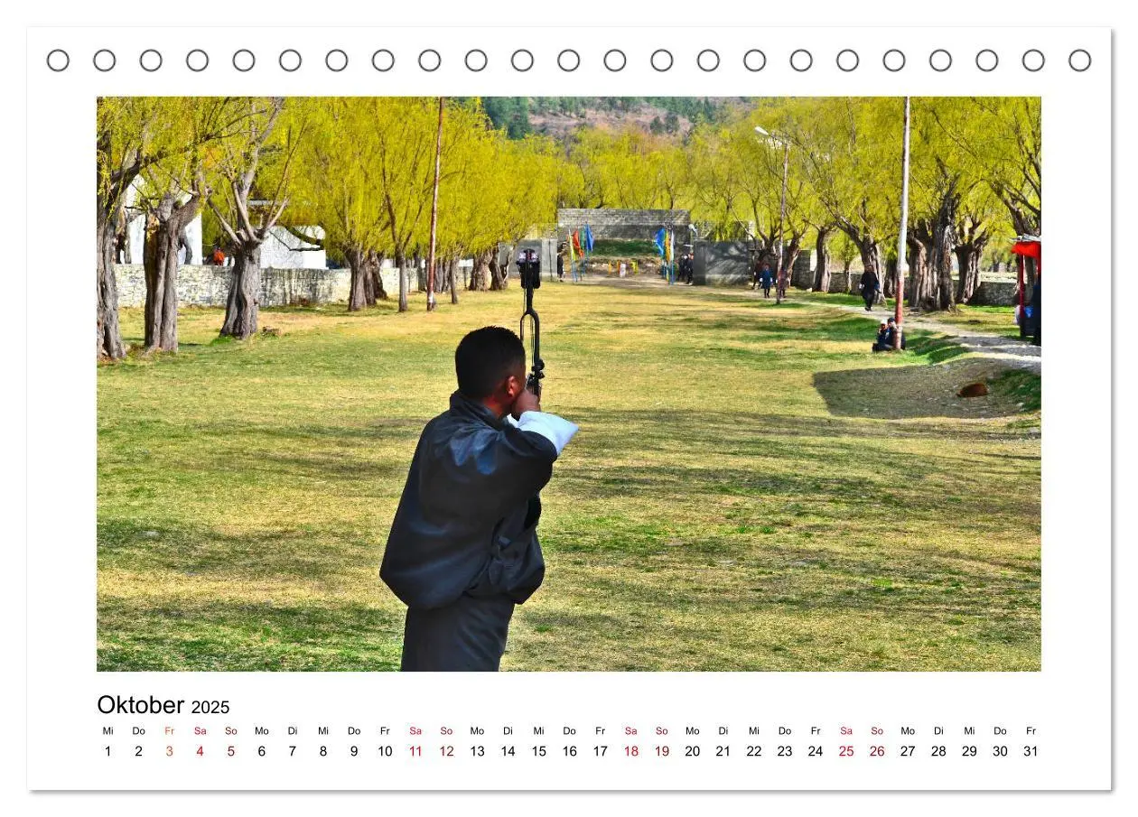 Bild: 9783435126620 | Bhutan ¿ Berge, Buddhismus &amp; Bruttonationalglück (Tischkalender...