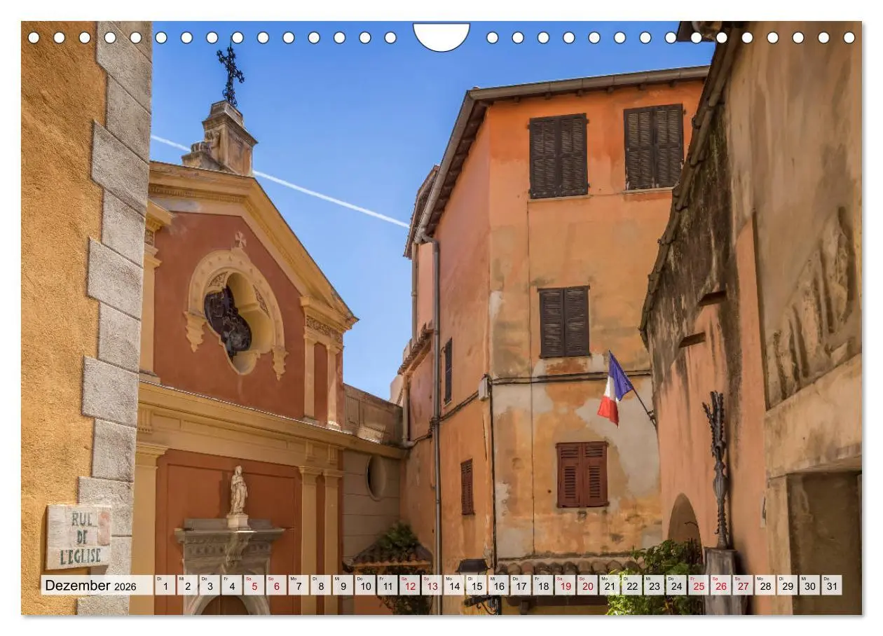 Bild: 9783457906620 | CÔTE D'AZUR Bezaubernde Orte (Wandkalender 2026 DIN A4 quer),...