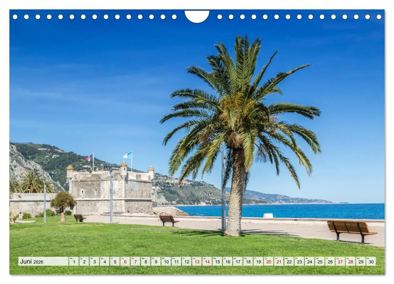 Bild: 9783457906620 | CÔTE D'AZUR Bezaubernde Orte (Wandkalender 2026 DIN A4 quer),...
