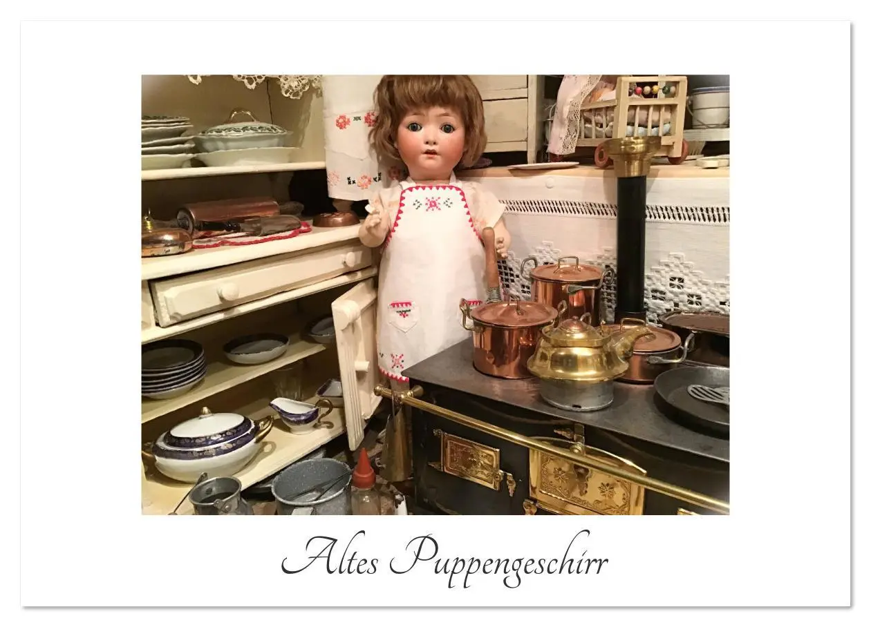 Cover: 9783516236620 | Altes Puppengeschirr (Wandkalender 2026 DIN A2 quer), CALVENDO...