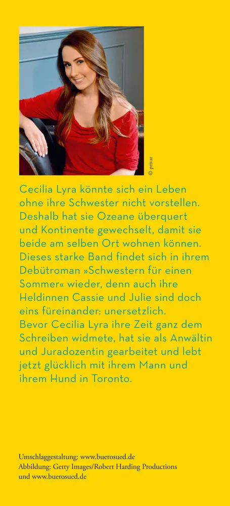 Bild: 9783596296620 | Schwestern für einen Sommer | Roman | Cecilia Lyra | Taschenbuch