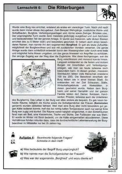 Bild: 9783866326620 | Lernwerkstatt Die Ritter | Rüdiger Kohl (u. a.) | Taschenbuch