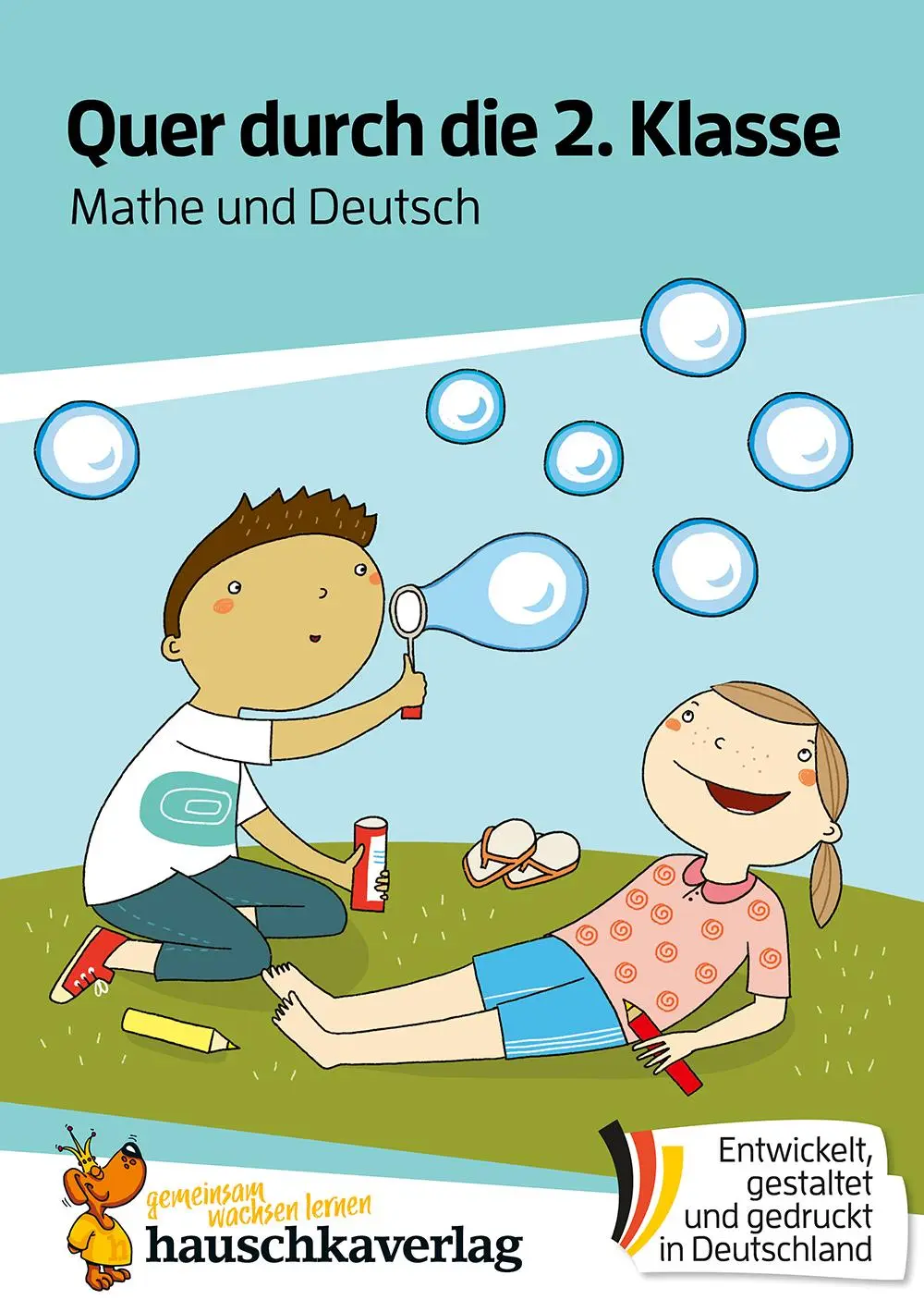 Cover: 9783881006620 | Quer durch die 2. Klasse, Mathe und Deutsch - Übungsblock | Guckel