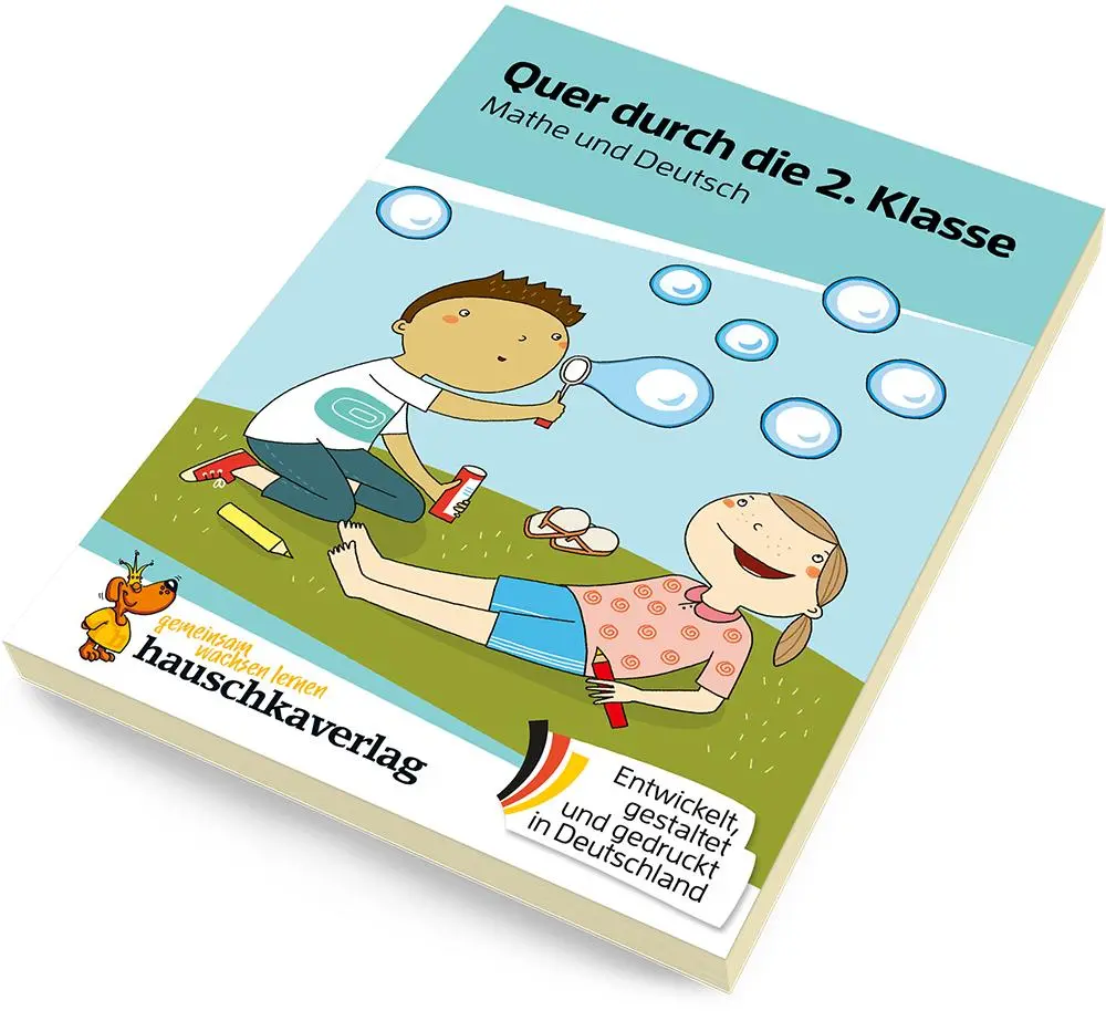 Bild: 9783881006620 | Quer durch die 2. Klasse, Mathe und Deutsch - Übungsblock | Guckel