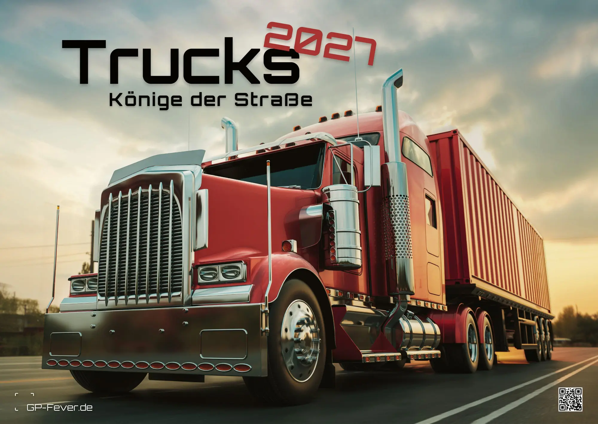 Cover: 9783986736620 | Trucks - Könige der Straße - LKW - 2027 - Kalender DIN A2 | de | 15 S.