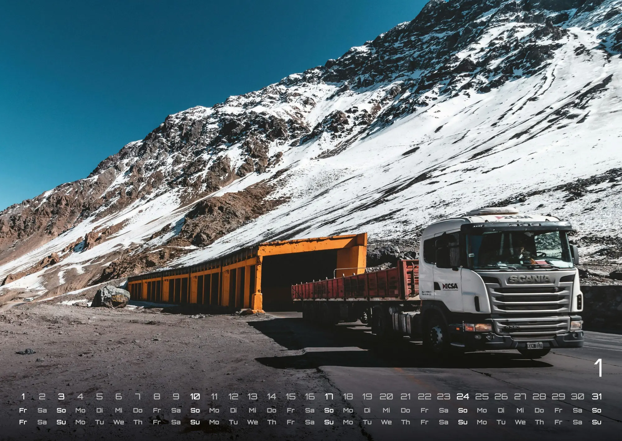 Bild: 9783986736620 | Trucks - Könige der Straße - LKW - 2027 - Kalender DIN A2 | de | 15 S.