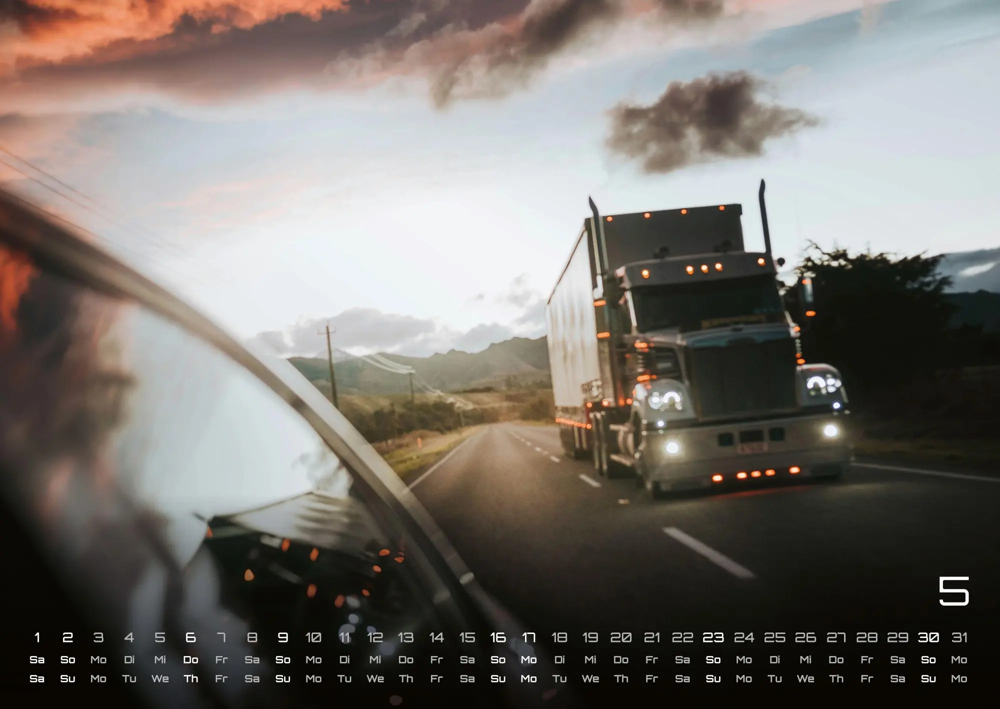 Bild: 9783986736620 | Trucks - Könige der Straße - LKW - 2027 - Kalender DIN A2 | de | 15 S.