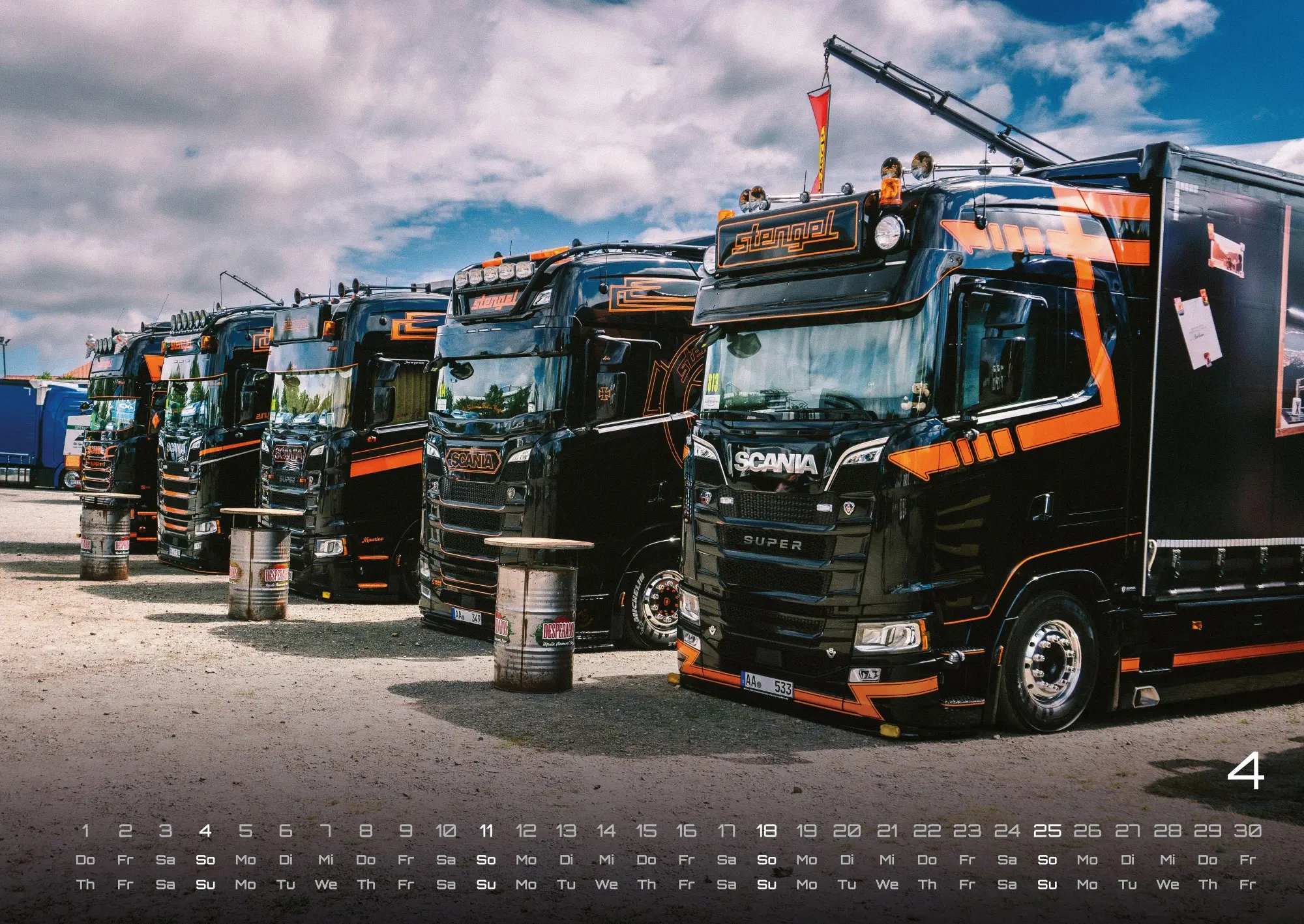 Bild: 9783986736620 | Trucks - Könige der Straße - LKW - 2027 - Kalender DIN A2 | de | 15 S.