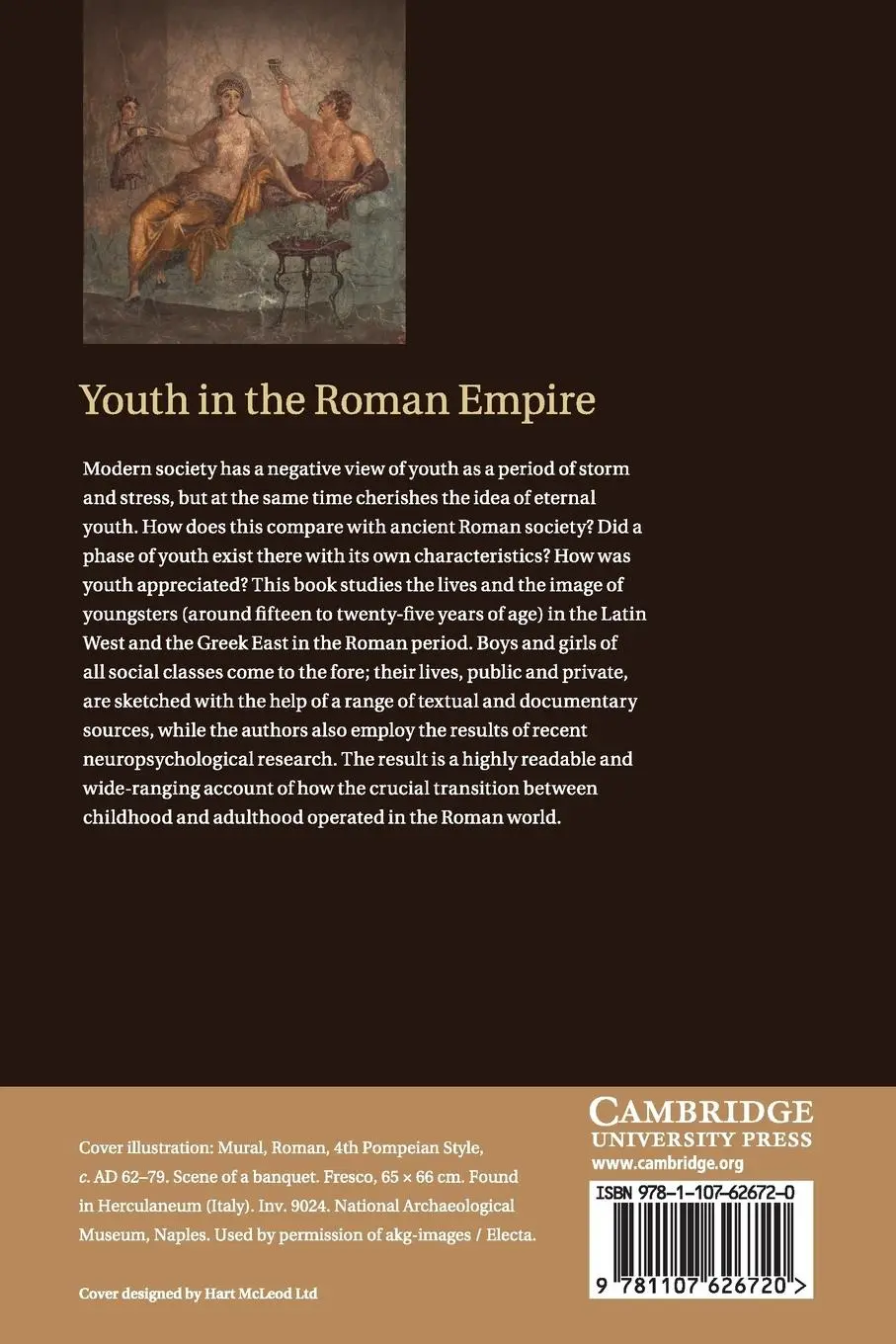 Rückseite: 9781107626720 | Youth in the Roman Empire | Christian Laes (u. a.) | Taschenbuch