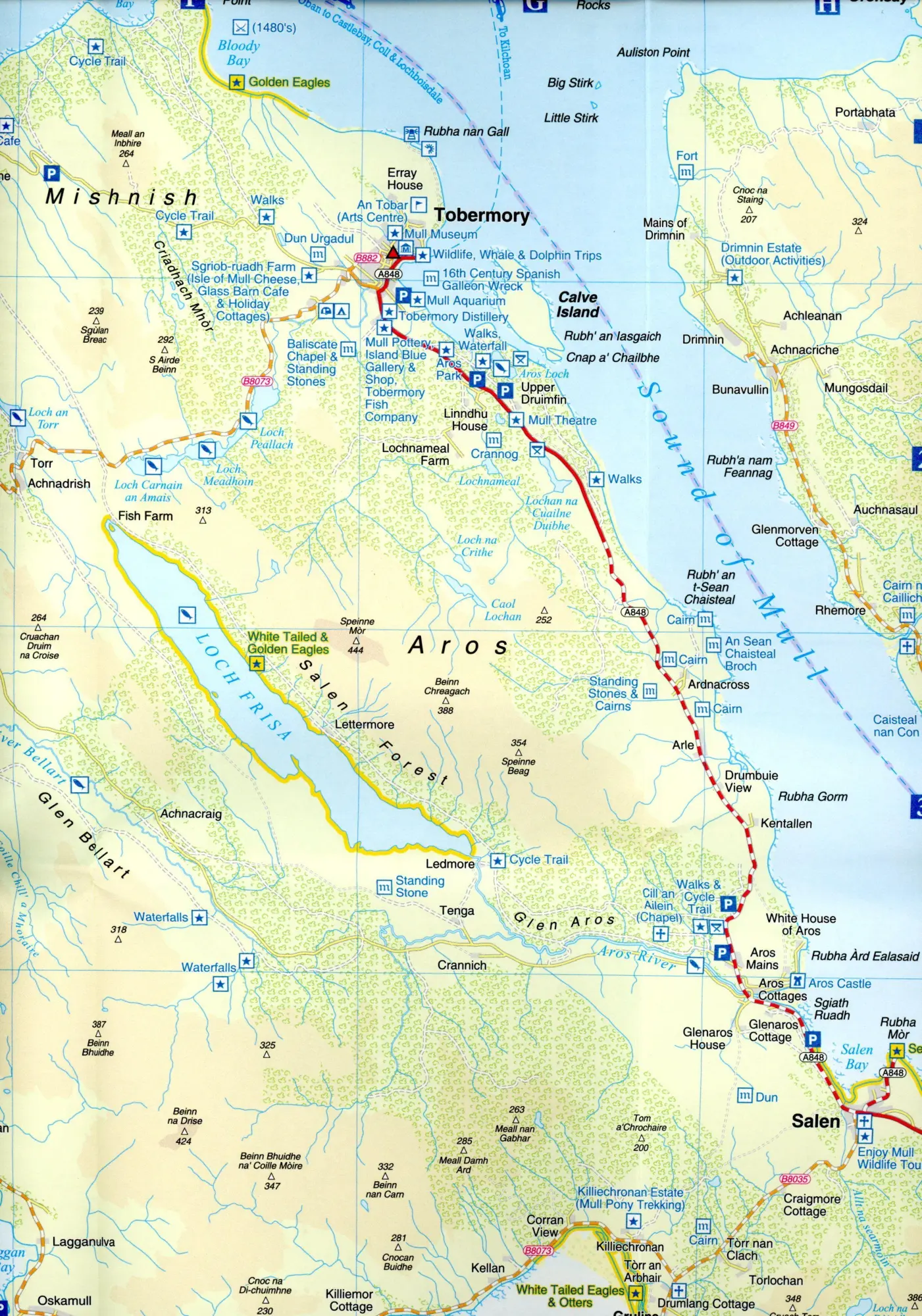Bild: 9781912046720 | Nicolson Digital Isle of Mull Tourist Map | (Land-)Karte | Englisch