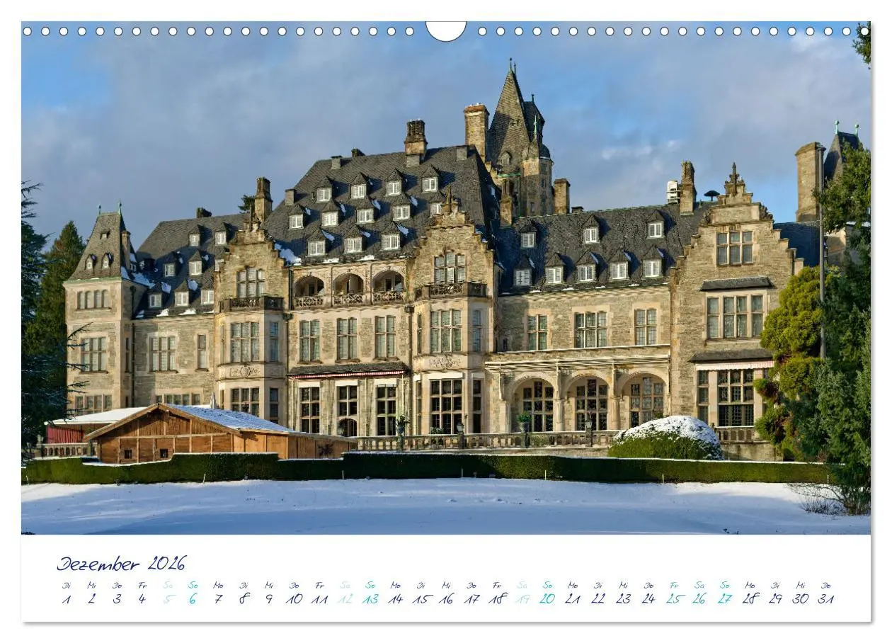 Bild: 9783457376720 | Taunus: Monumente (Wandkalender 2026 DIN A3 quer), CALVENDO...