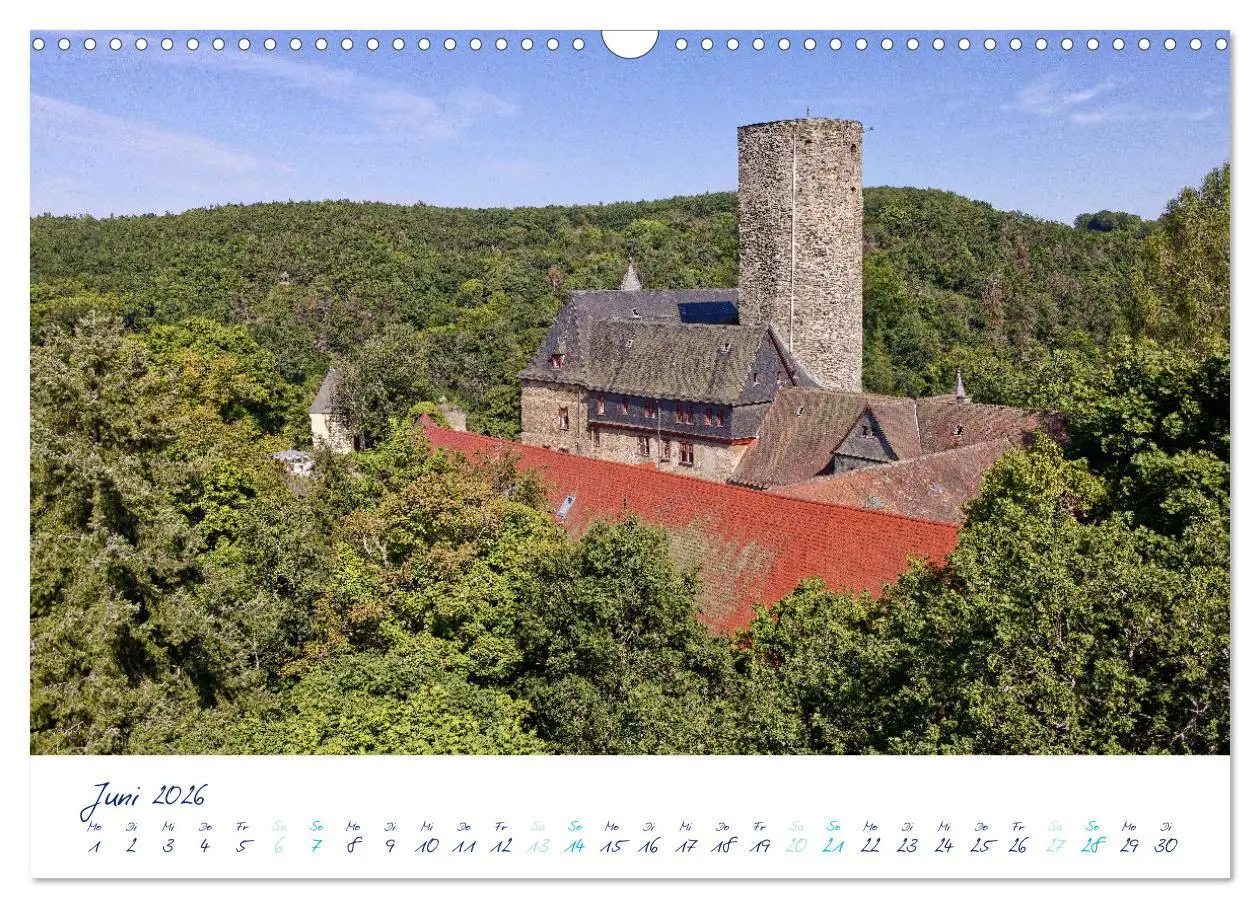 Bild: 9783457376720 | Taunus: Monumente (Wandkalender 2026 DIN A3 quer), CALVENDO...