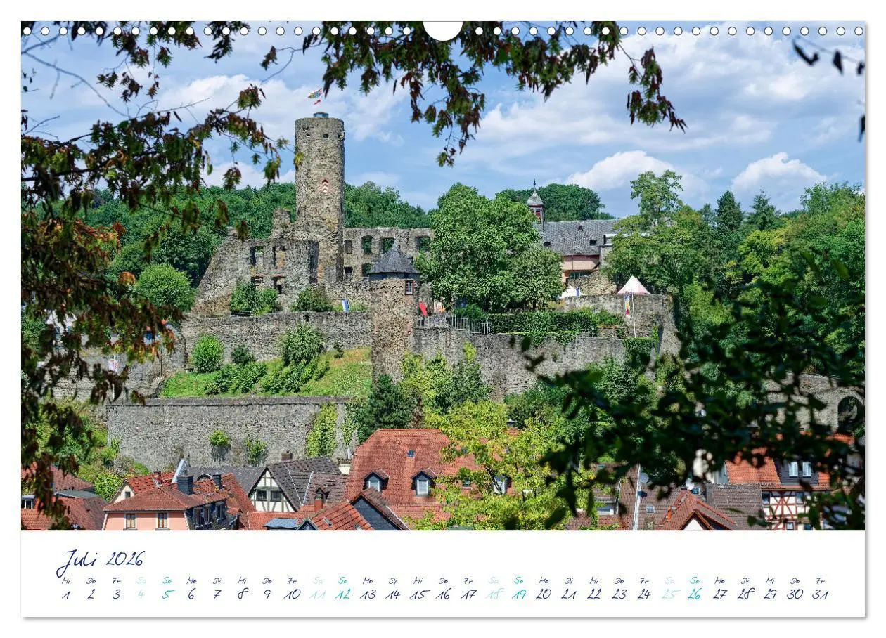 Bild: 9783457376720 | Taunus: Monumente (Wandkalender 2026 DIN A3 quer), CALVENDO...