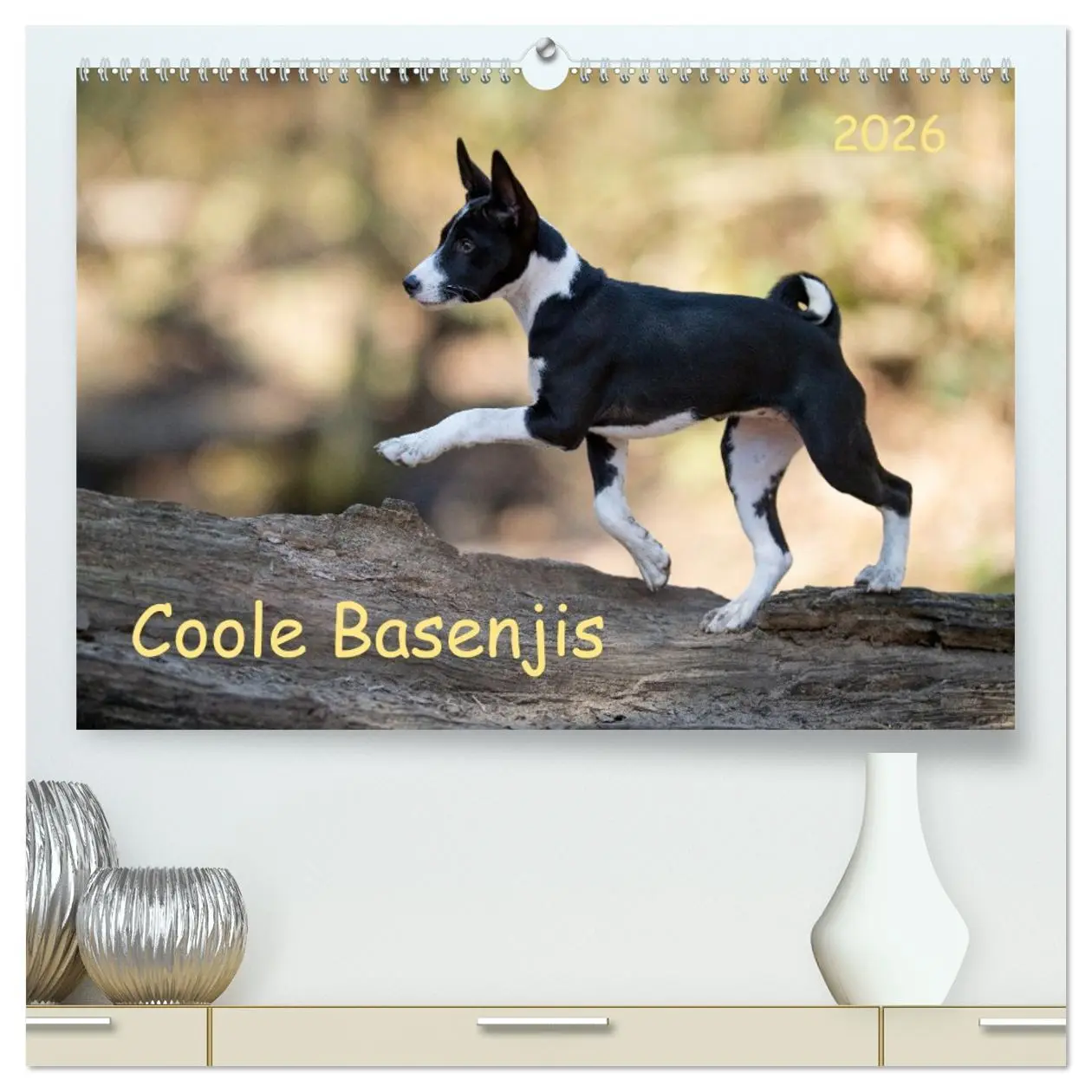 Cover: 9783457446720 | Coole Basenjis (hochwertiger Premium Wandkalender 2026 DIN A2...