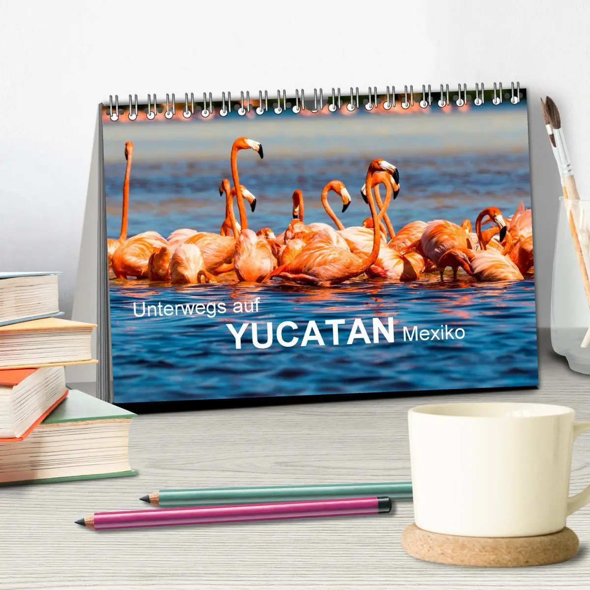 Bild: 9783457516720 | Unterwegs auf Yucatan Mexiko (Tischkalender 2026 DIN A5 quer),...