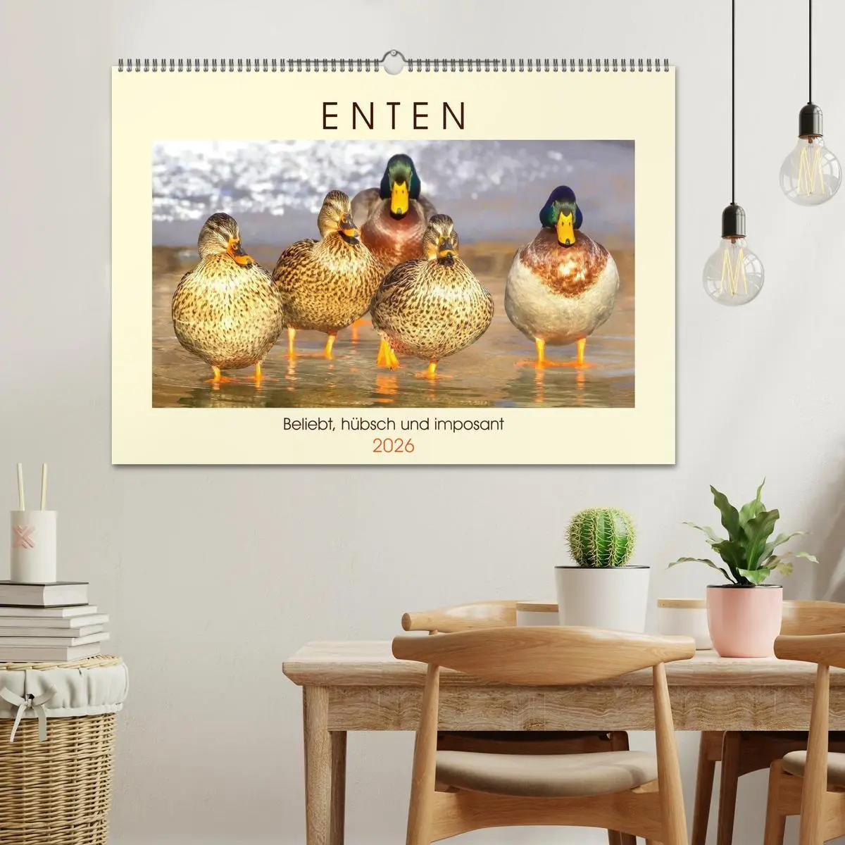 Bild: 9783457826720 | Enten. Beliebt, hübsch und imposant (Wandkalender 2026 DIN A2...