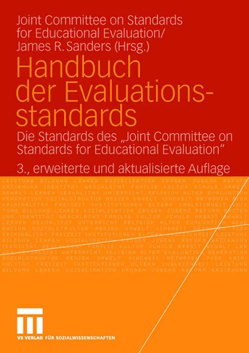 Cover: 9783531146720 | Handbuch der Evaluationsstandards | James R. Sanders | Taschenbuch