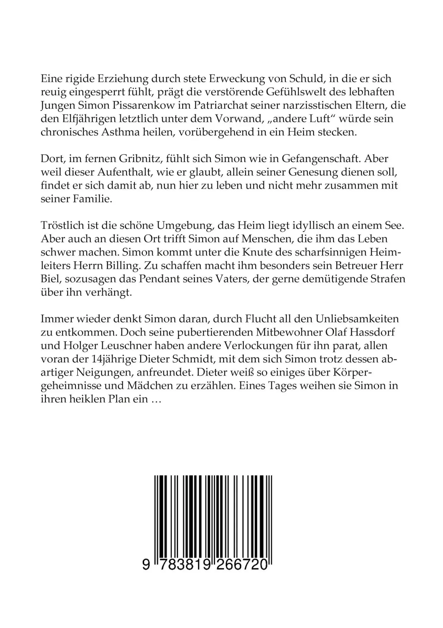 Rückseite: 9783819266720 | Luftveränderung | Tetralogie des Leidens | Wolfram Dieter Martin