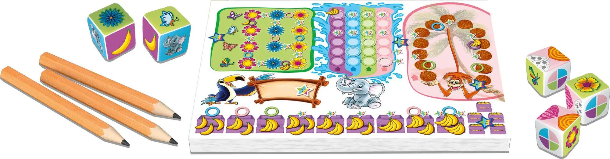 Bild: 4001504406820 | Auch schon clever - Dschungelparty | Kinderspiel Klein &amp; Fein | Spiel