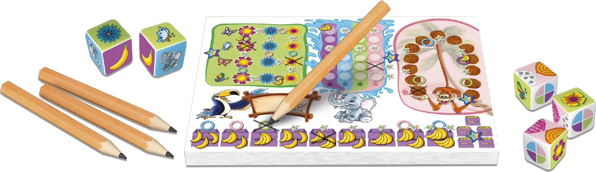 Bild: 4001504406820 | Auch schon clever - Dschungelparty | Kinderspiel Klein &amp; Fein | Spiel