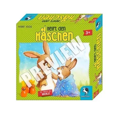 Cover: 4250231706820 | Hopp hopp Häschen | Reiner Knizia | Spiel | Brettspiel | 66005G | 2015