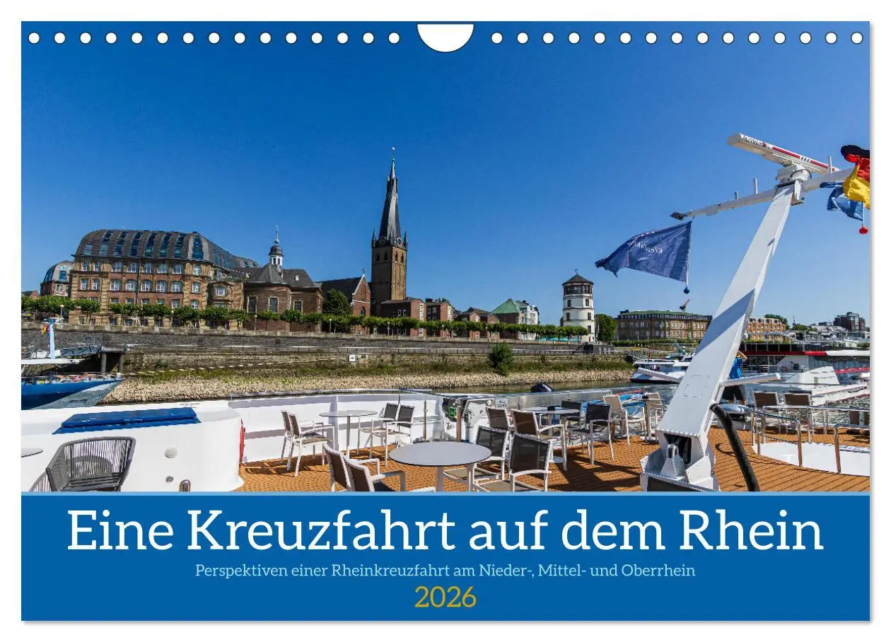 Cover: 9783457366820 | Eine Kreuzfahrt auf dem Rhein (Wandkalender 2026 DIN A4 quer),...