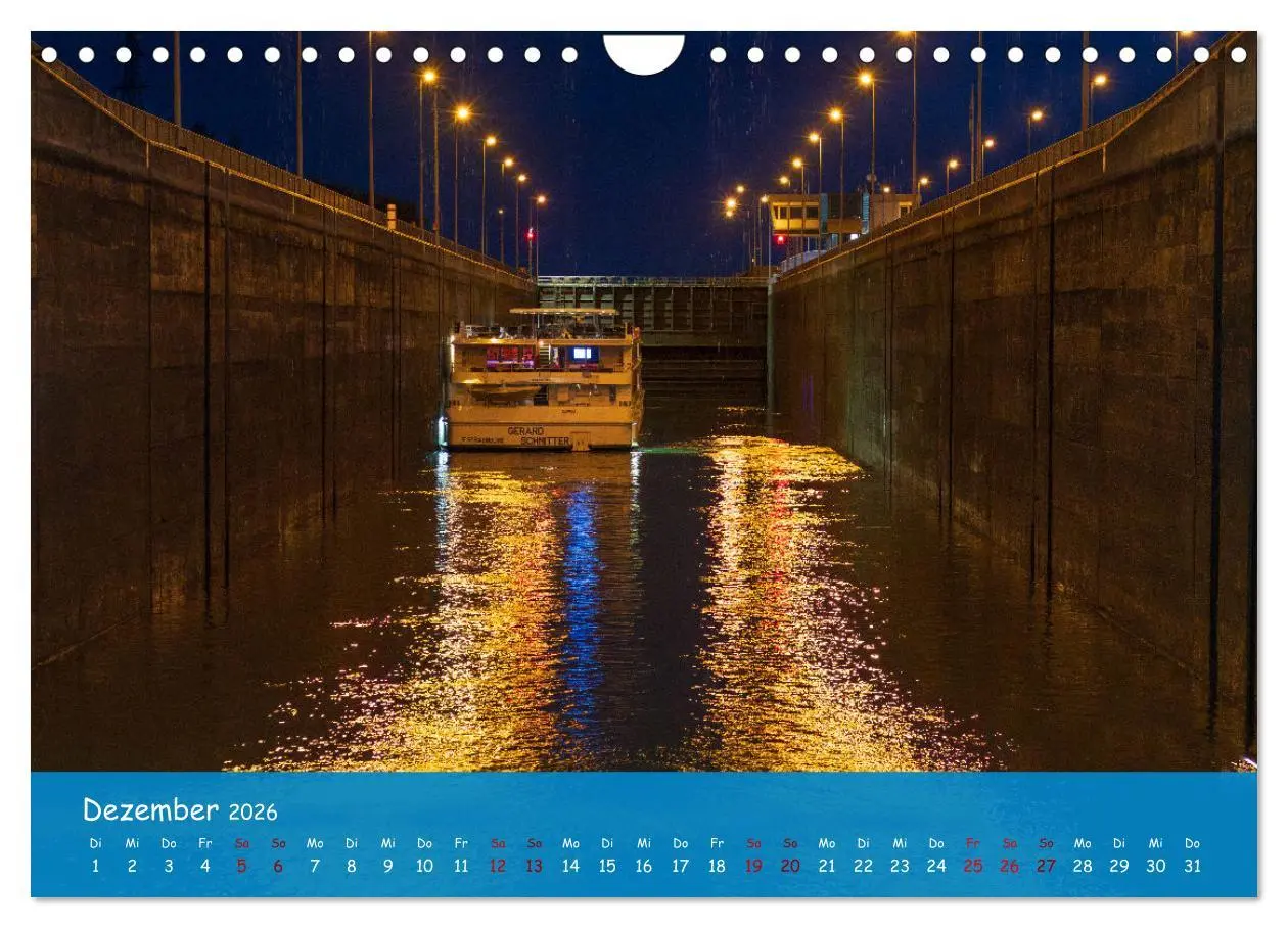 Bild: 9783457366820 | Eine Kreuzfahrt auf dem Rhein (Wandkalender 2026 DIN A4 quer),...
