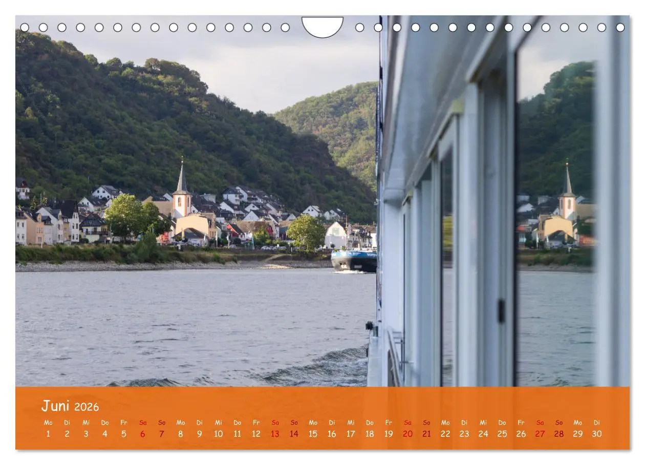 Bild: 9783457366820 | Eine Kreuzfahrt auf dem Rhein (Wandkalender 2026 DIN A4 quer),...