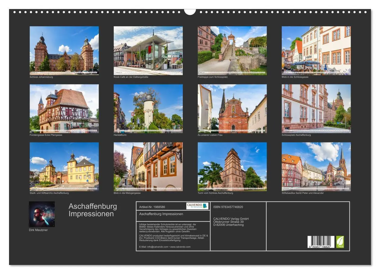 Bild: 9783457746820 | Aschaffenburg Impressionen (Wandkalender 2026 DIN A2 quer),...
