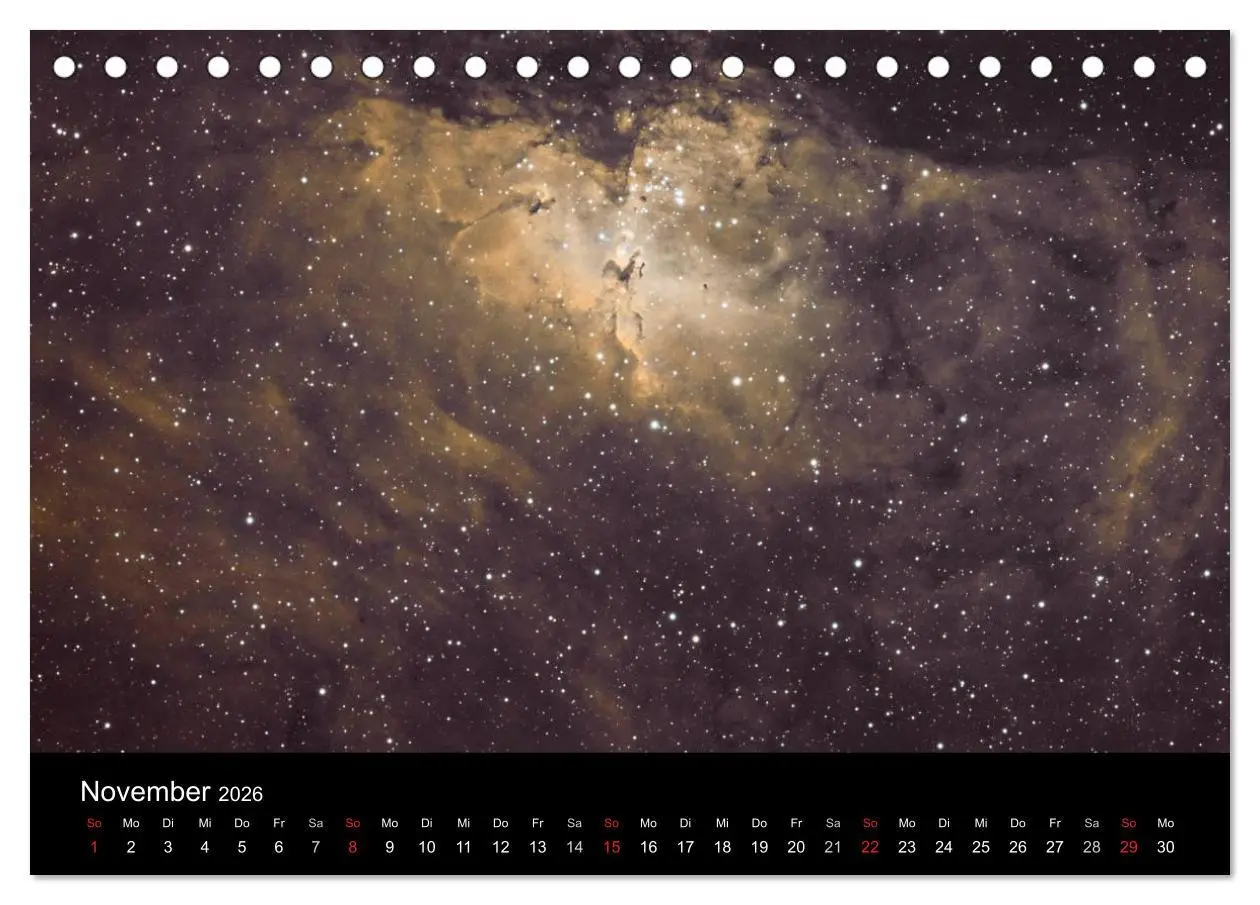 Bild: 9783457986820 | Astro-Fotografie (Tischkalender 2026 DIN A5 quer), CALVENDO...