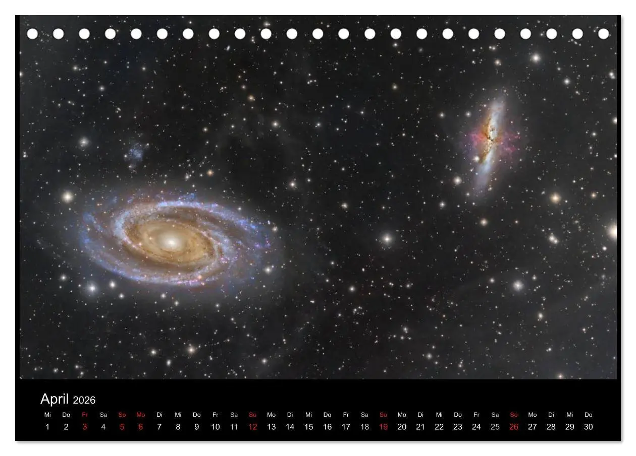 Bild: 9783457986820 | Astro-Fotografie (Tischkalender 2026 DIN A5 quer), CALVENDO...