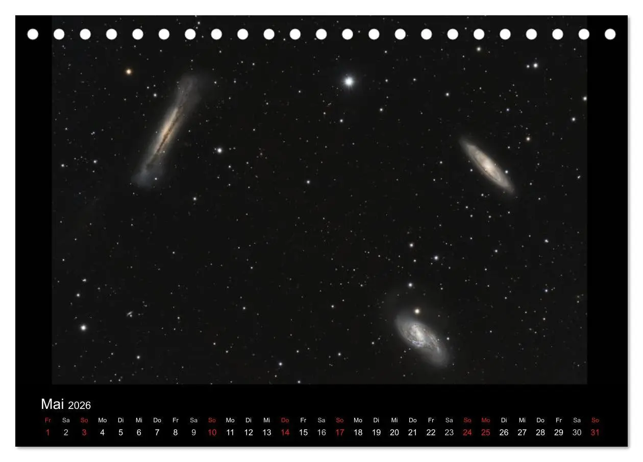 Bild: 9783457986820 | Astro-Fotografie (Tischkalender 2026 DIN A5 quer), CALVENDO...