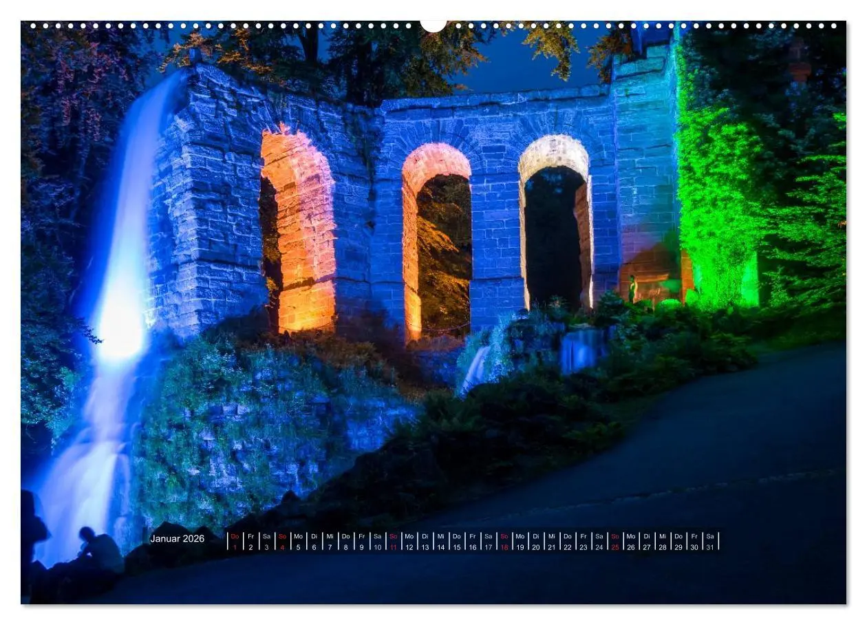 Bild: 9783516076820 | Der Bergpark Kassel-Wilhelmshöhe (hochwertiger Premium Wandkalender...