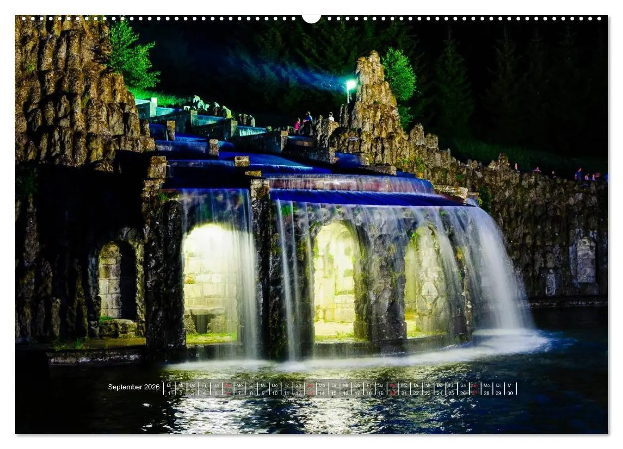 Bild: 9783516076820 | Der Bergpark Kassel-Wilhelmshöhe (hochwertiger Premium Wandkalender...