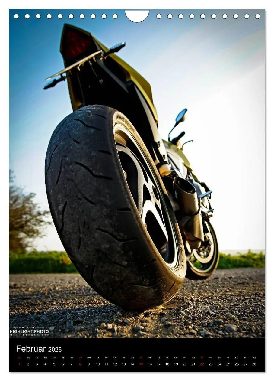 Bild: 9783516456820 | HONDA CB1000R (Wandkalender 2026 DIN A4 hoch), CALVENDO Monatskalender